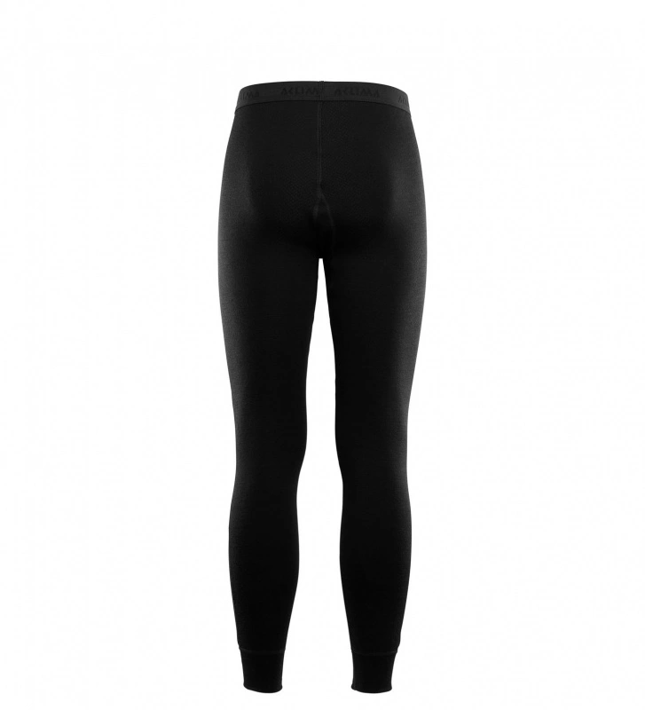 Aclima DoubleWool Longs Man Jet Black/Marengo - Billede 2