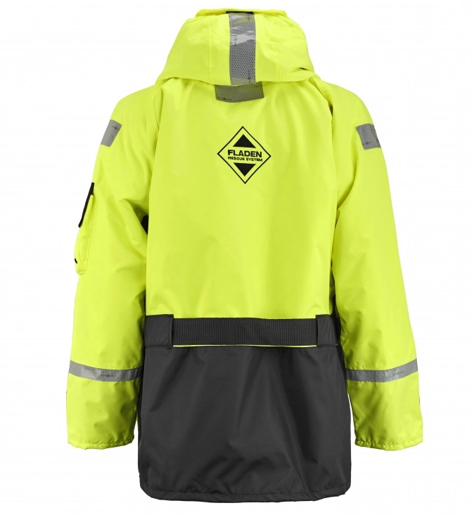 Fladen Flytjacka 846XY Svart/gul - Billede 2