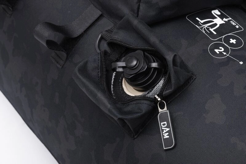 D.A.M. DAM Camovision Belly Boat Incl. Airpump 140x115cm - Billede 2