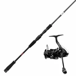 Daiwa TD Pitch Black/Fuego Abborre- & Göscombo
