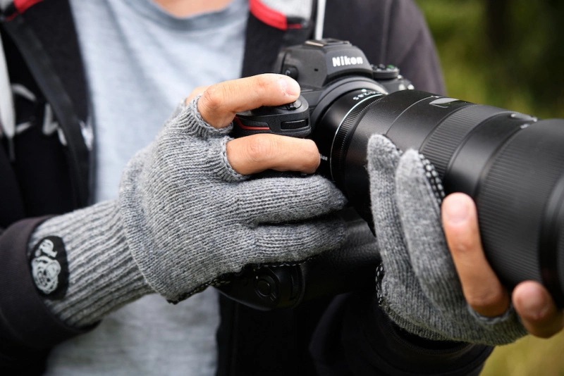 Fish Monkey Bauers Grandma Two Finger Wool Glove - Billede 4