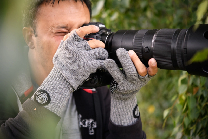 Fish Monkey Bauers Grandma Two Finger Wool Glove - Billede 5