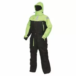 Kinetic Guardian Flotation Suit Black/Lime